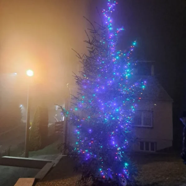 Wspólne zapalenie choinki - Zdjęcie 2