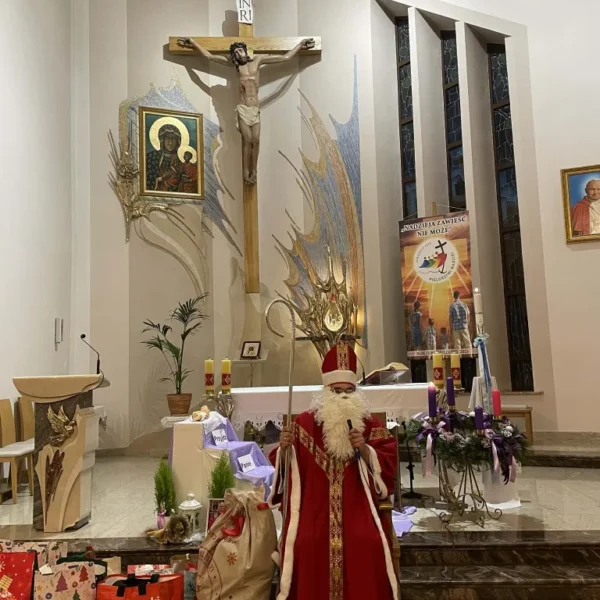 Odwiedziny św. Mikołaja